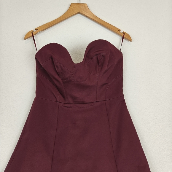 KEEPSAKE THE LABEL Mini Dress Bustier Strapless Size Medium Women's - Picture 5 of 12